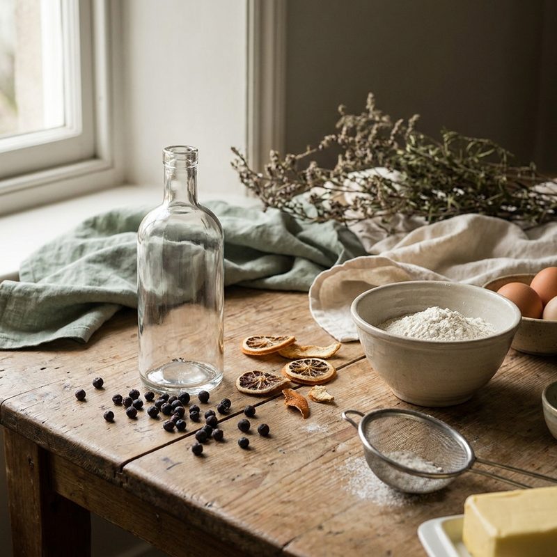 Baking With Gin Botanicals