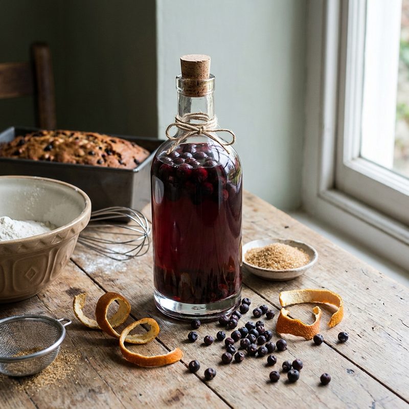 How to Make Sloe Gin for Baking