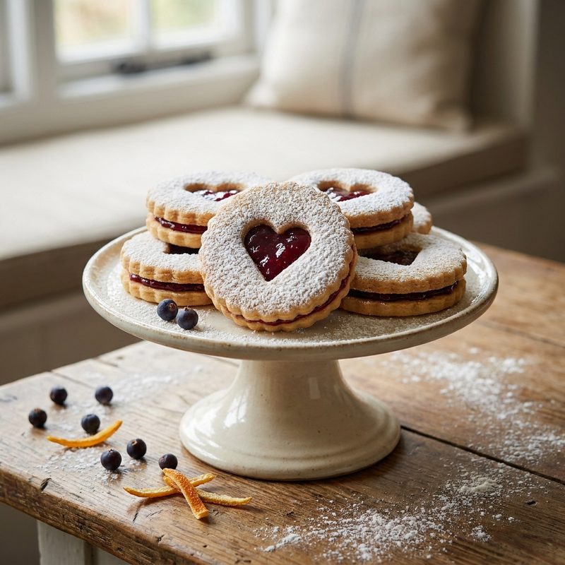 Sloe Gin Jammy Dodgers