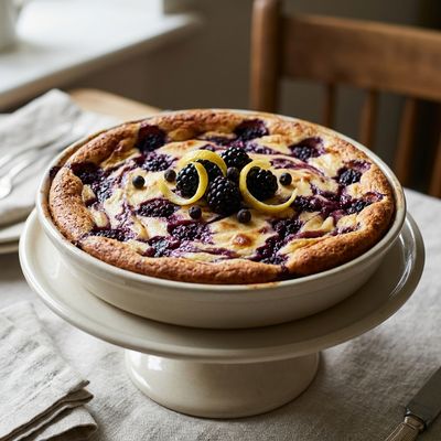 Gin and Blackberry Fool
