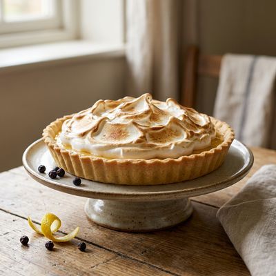 Gin and Lemon Meringue Pie