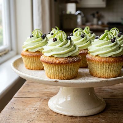 Gin and Tonic Cupcakes