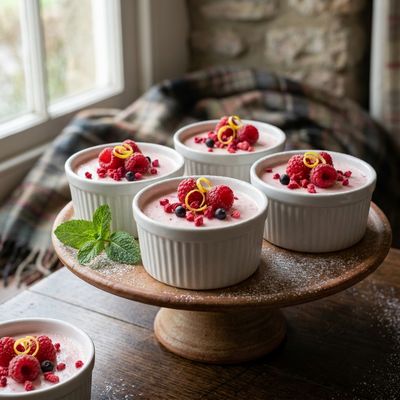 Pink Gin Posset
