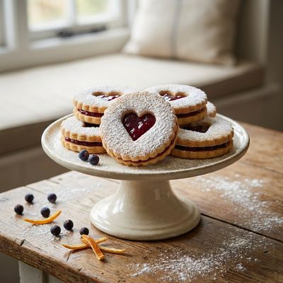 Sloe Gin Jammy Dodgers